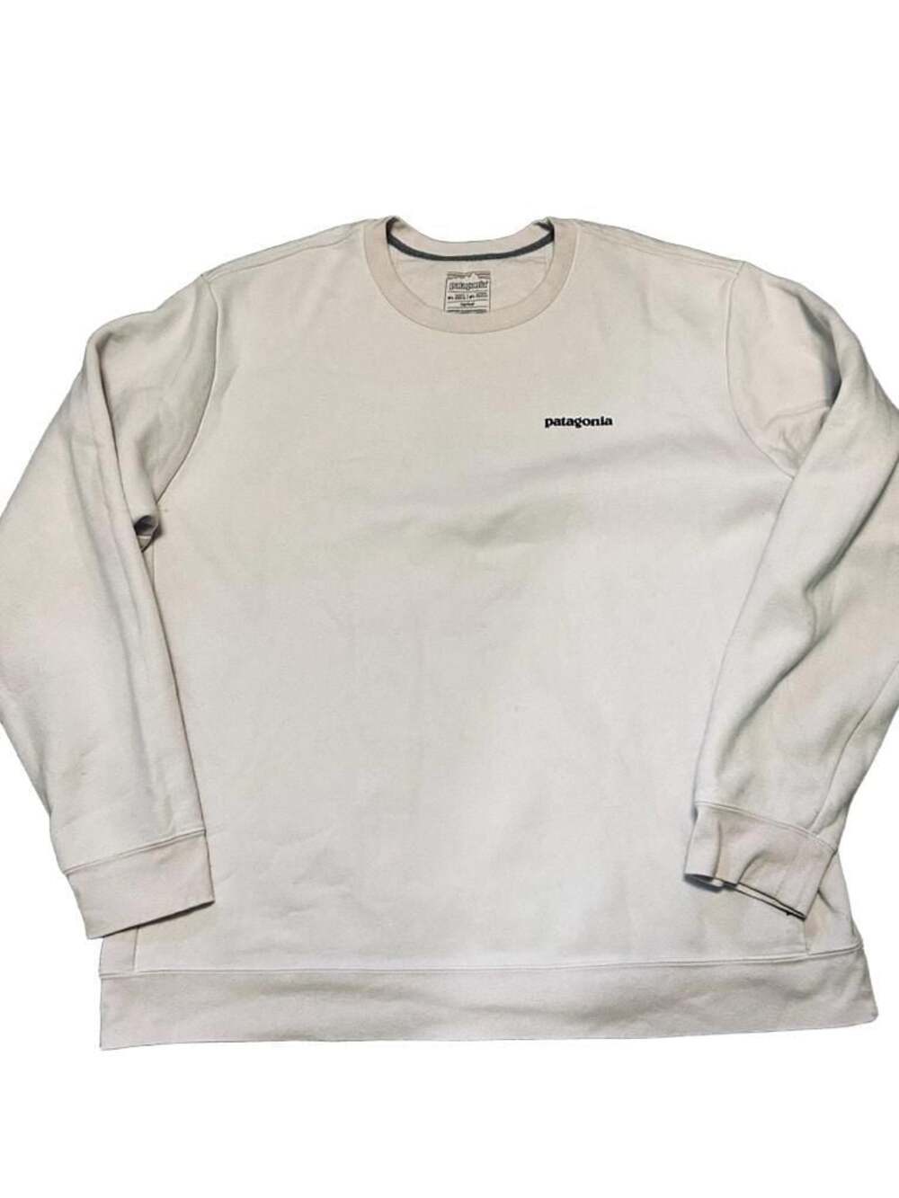 Patagonia Uprisal P-6 Logo Crewneck Sweatshirt Light Pink